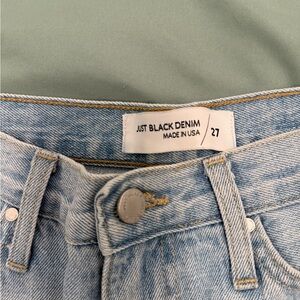 Just Black Denim Light Wash Jeans